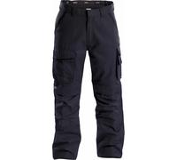 Dassy Canvas Arbeitshose mit Poches genouillères Connor PESCO25 Bleu nuit/Noir 52/Kurz