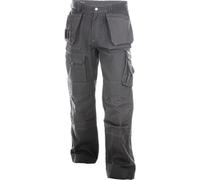 Dassy Canvas Arbeitshose mit Poches holster et poches genouillères Texas COPES60 Gris ciment 58/Kurz