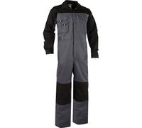 Dassy Combinaison bicolore mit Poches genouillères Cannes PESCO61 Gris ciment/Noir XXL