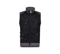 DASSY® Faro Gilet été bicolore - taille 2XL - NOIR/GRIS CIMENT