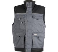 Dassy Gilet bicolore Hulst PESCO61 gris ciment/noir 3XL