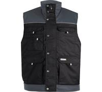 Dassy Gilet bicolore Hulst PESCO61 noir/gris ciment XS