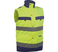 Dassy Gilet de sécurité Bilbao PES70 Neonjaune/bleu foncé L