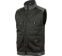 Dassy Gilet d'été bicolore Faro PESCO61 noir/gris ciment XS