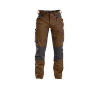 DASSY® Helix Pantalon de travail avec stretch - taille 42 - BRUN ARGILE/GRIS ANTHRACITE