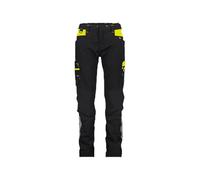 DASSY® Hong Kong Women Pantalon de travail avec stretch pour femmes - taille 36 - NOIR/JAUNE FLUO
