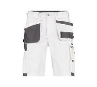 DASSY® Monza Bermuda multipoches bicolore - taille 46 - BLANC/GRIS CIMENT