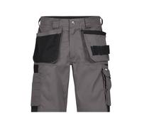 DASSY® Monza Bermuda multipoches bicolore - taille 46 - GRIS CIMENT/NOIR