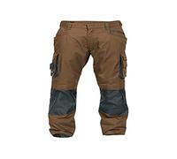 DASSY® Nova Pantalon de travail avec poches genoux - taille 58 - BRUN ARGILE/GRIS ANTHRACITE