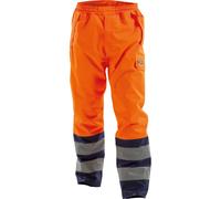Dassy Pantalon de pluie haute visibilité Sola PES70 Neonorange/bleu foncé 3XL