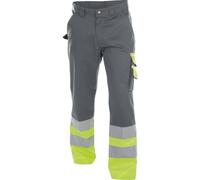Dassy Pantalon haute visibilité Omaha PESCO61 gris ciment/Neonjaune 56