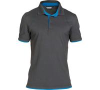 Dassy Polo Orbital COSPA46 Anthrazitgris/bleu azur XS