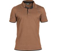 Dassy Polo Orbital COSPA46 brun argile/anthraciteitgris XL