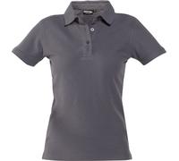 Dassy Polo pour femme Leon Women CO46 Gris ciment M