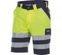 Dassy Short de sécurité Venna PESCO61 bleu foncé/Neonjaune 44