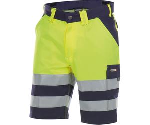 Dassy Short de sécurité Venna PESCO61 bleu foncé/Neonjaune 48