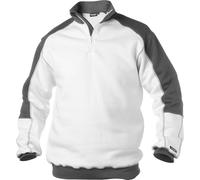 Dassy Sweat-shirt bicolore Basiel COPES80 blanc/gris ciment S