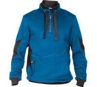 Dassy Sweat-shirt Stellar COPES80 Bleu azur/Anthrazitgris M