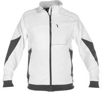 DASSY® Velox Sweat-shirt - taille M - BLANC/GRIS ANTHRACITE