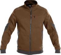 Dassy Sweat-shirt Velox COPES86 brun argile/anthraciteitgris L