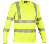 Dassy T-shirt de sécurité UV mit manches longues Carterville PES06 Neonjaune M