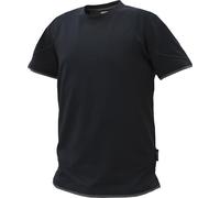 Dassy T-shirt Kinetic COSPA04 noir/anthraciteitgris L
