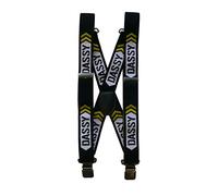 Dassy Themis 800062 Bretelles réglables en forme de X Noir, Noir, noir., taille unique