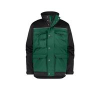 DASSY® Tignes Veste hiver beaver bicolore - taille L - VERT BOUTEILLE/NOIR