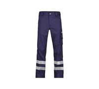 DASSY® Vegas Pantalon de travail avec bandes réfléchissantes - taille 48 - MARINE