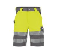 DASSY® Venna Bermuda haute visibilité - taille 54 - GRIS CIMENT/JAUNE FLUO
