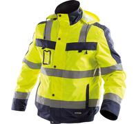 Dassy Veste de sécurité hiver Lima PES70 Neonjaune/bleu foncé XXL