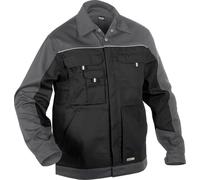 Dassy Veste de travail bicolore LuganoitPESCO61 Noir/gris ciment M