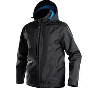Dassy Veste de travail imperméable et coupe-ventit Hyper PES80 Noir S