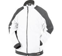 Dassy Veste polaire bicolore Kazan PES16 blanc/gris ciment S