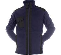 Dassy Veste polaire trois couches Croft PES28 bleu nuit/noir XS