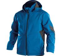 Dassy Veste Softshell Gravity PES21 Bleu Azur/Anthrazitgris XL