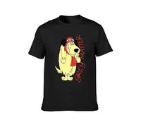 Dastardly and Muttley T-Shirt Graphics Tee Black Tee Shirt XXL