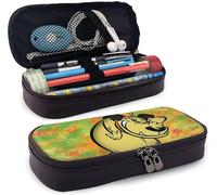 Dastardly And Muttley Trousse À Crayons En Cuir Personnalisée Pour Garçons Et Filles