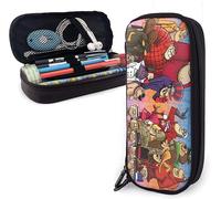Dastardly And Muttley Trousse À Crayons En Cuir Personnalisée Pour Garçons Et Filles