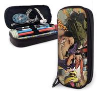Dastardly And Muttley Trousse À Crayons En Cuir Personnalisée Pour Garçons Et Filles