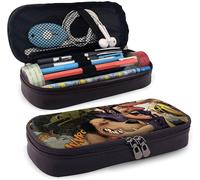 Dastardly And Muttley Trousse À Crayons En Cuir Personnalisée Pour Garçons Et Filles