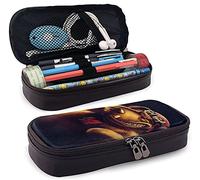 Dastardly and Muttley Trousse à crayons en cuir personnalisée pour garçons et filles