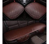 DASTOP Coussin de Siège de Voiture en Cuir pour B-MW X1 2010-2023, Auto Antidérapant Housse de Siege Avant Arrière Protection Coussins Intérieur,C/Brown