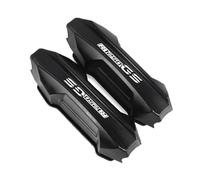 DASTOP Crash Bar Slider pour BM&W pour R1250GS pour R 1250 GS R1250 GS pour Adventure 2019 2020 2021 Moto Pare-Chocs Moteur Garde 25MM Crash Bar Bloc De Protection (Color : R1250GS Logo)