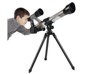d'astronomie pour, Scientifique Portable avec trépied et 3 objectifs, pour, expérience Scientifique, de Grand diamètre, Cadeau de Noël
