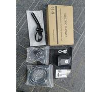 Dasyusuo Pompe Douche Camping 6000mAh, Douchette Camping IPX8, Lumière LED & Affichage Température, 5 Modes Pression Douche Camping Portable Extérieure