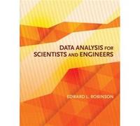 Data Analysis for Scientists and Engineers by Edward L. Robinson Edward L Robinson, (Auteur)