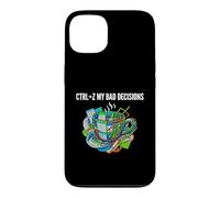 Data Analyst Funny Ctrl Z My Bad Decisions Coque pour iPhone 13