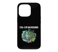 Data Analyst Funny Ctrl Z My Bad Decisions Coque pour iPhone 13 Pro