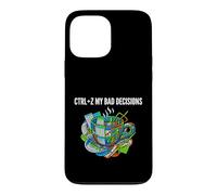 Data Analyst Funny Ctrl Z My Bad Decisions Coque pour iPhone 13 Pro Max